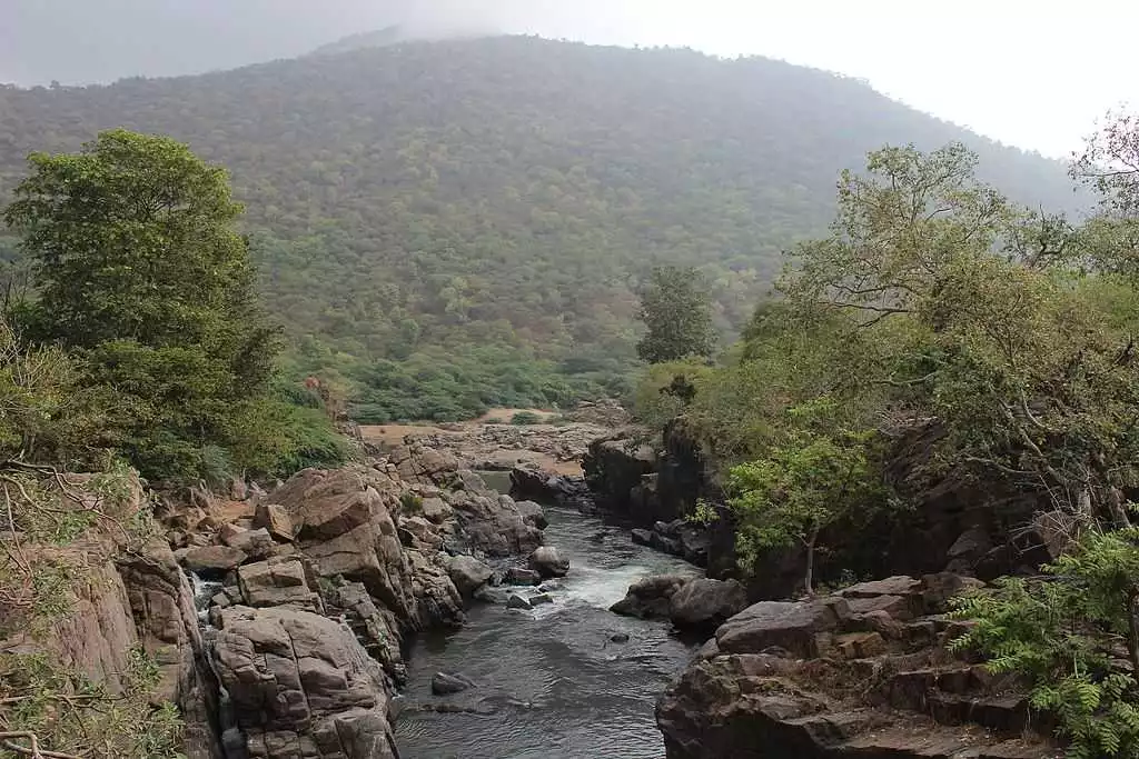  Mountain near the hogenakkal falls